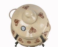 Тандыр "Урал" (ЭКО-Тандыр), 27 см, слоновая кость, 