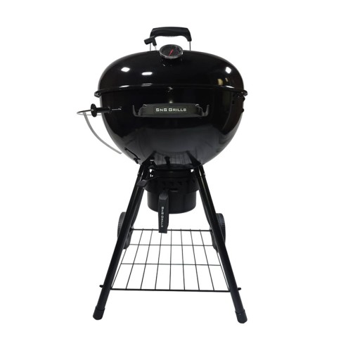 Угольный гриль SnS Kettle Black Edition, с корзиной SnS, 57 см, черный в Самаре