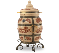 Тандыр "Персидский" (ЭКО-Тандыр), 30 см, слоновая кость