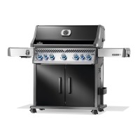 Газовый гриль Napoleon, Rogue PRO-S 625 (черный, с ИК горелкой 3/3)