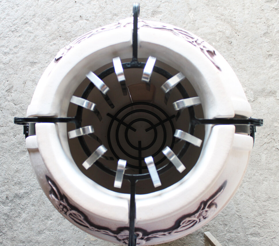 Тандыр "Легенды" Премиум глазурь (Арт-тандыр), 30 см