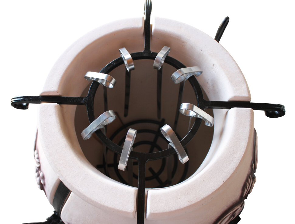 Тандыр "Легенды" глазурь (Арт-тандыр), 27 см