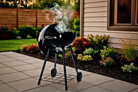 Гриль угольный Броил Кинг Краун Кетл (Broil King CROWN KETTLE 22.5" / 57 BLACK LEG) в Самаре