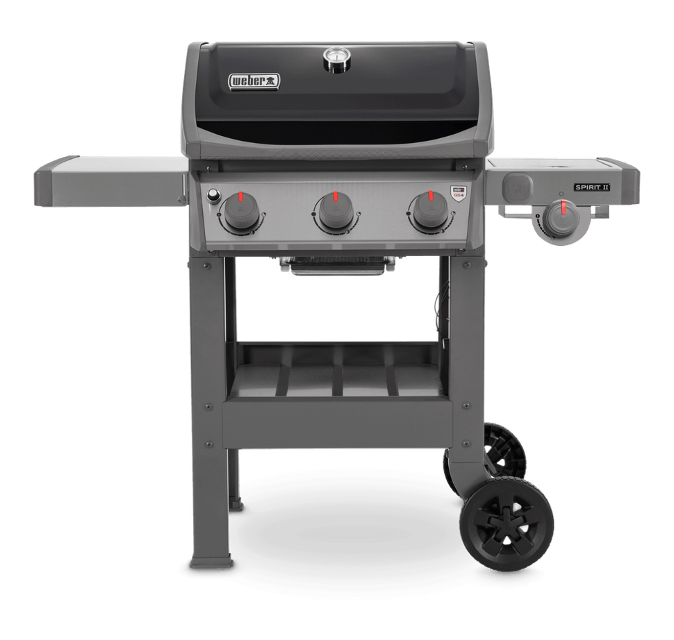 Газовый гриль Weber Spirit II E-320 GBS, чёрный
