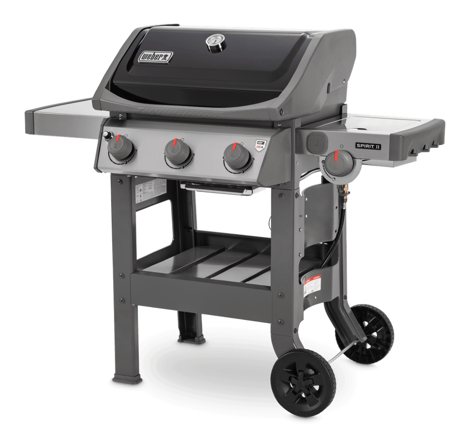 Газовый гриль Weber Spirit II E-320 GBS, чёрный