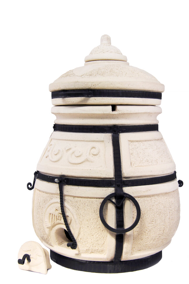 Тандыр "Скиф" (Амфора) с откидной крышкой, 31 см