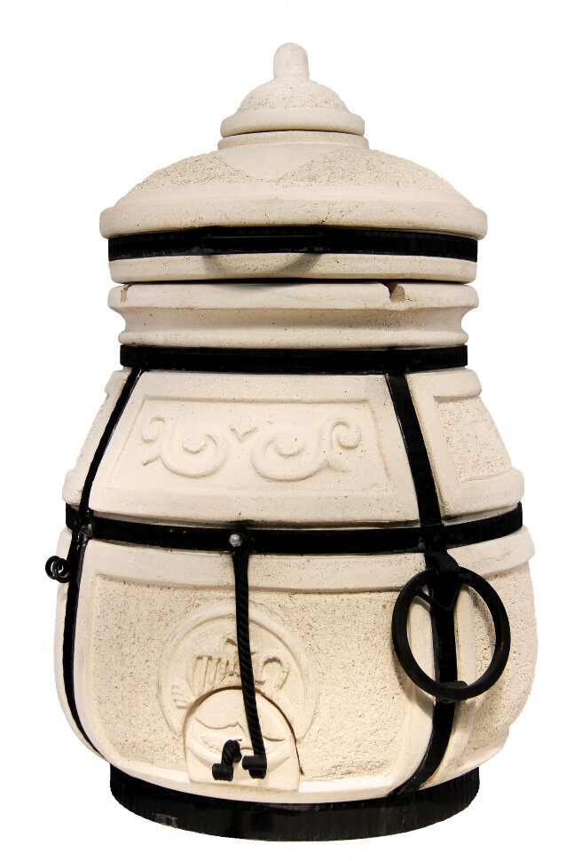 Тандыр "Скиф" (Амфора) с откидной крышкой, 31 см