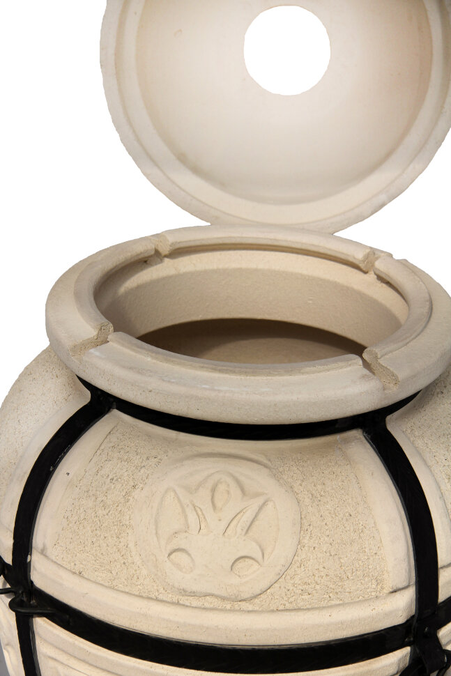 Тандыр "Атаман" (Амфора) с откидной крышкой, 34 см