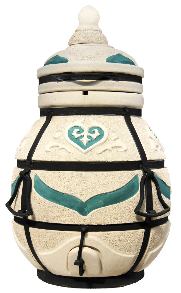 Тандыр "Дастархан" (Амфора) с откидной крышкой, 31 см