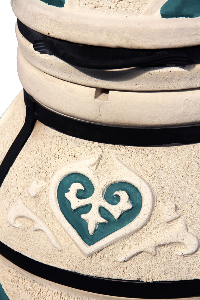 Тандыр "Дастархан" (Амфора) с откидной крышкой, 31 см