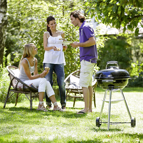 Угольный гриль Weber Compact Kettle, 57 см, чёрный в Самаре в Самаре